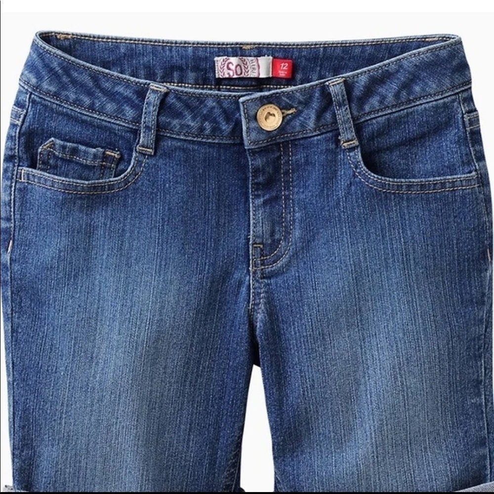 Girls SO Denim Shorts Size 12.5​